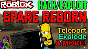 Roblox Exploit Hack Spare Reborn V1 2 3 Updated Teleport Expl Roblox Hacks Prison Life