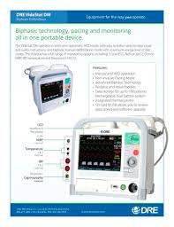 Dre Vidastat Dm Biphasic Defibrillator With Ecg Monitoring Dre Medical Pdf Catalogs Technical Documentation