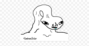 The clipart is related to brain injury , small village , small intestine. Brainlet Wojak Png