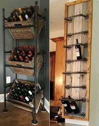 Dadurch ist es rostfrei und besonders langlebig! So Einfach Kann Man Ein Eigenes Weinregal Selber Bauen Selbstgemachtes Weinregal Weinregal Selber Bauen Regal Selber Bauen