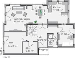 Grundriss Eg Markus Grundriss Einfamilienhaus Baumeister Haus Haus Und Haus Plane