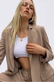 Try a chic jacket or choose a look that is more casual. Etta Tailoring Suit Jacket Collections French Connection