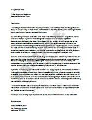 3 character letters to judge. Letter To Court From Employer Driving Ban Template Awsom