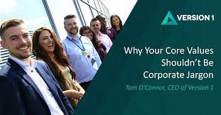 For customers seeking a true partner who will make a real difference to their businesses with it, version 1 offers the specialist knowledge, experience and expertise to make it happen. Version 1 On Twitter Our Ceo Tom O Connor Discusses Version 1 Being A Core Values Driven Company In Our Latest Blog Post But What Does It Even Mean To Be A Core Values Led