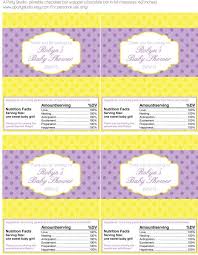 Lavender And Yellow Chocolate Bar Wrappers For Aldi Chocolate Completely Personalized For Your Next Baby Show Baby Shower Chocolate Bar Wrappers Chocolate Bar
