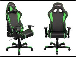 Dxracer Oh Fh08 Ne High Back Ergonomic Computer Chair Pu Black Green Sport Chair Beach Chair Umbrella Computer Chair