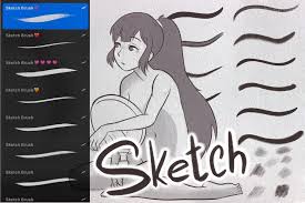 This set of free procreate brush consists of a whole new series of realistic hair designs and layers. Free Basic Brushset For Sketching Sketch Free Procreate Brushes Free Free Procreate