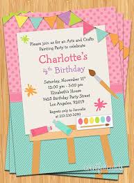 Birthday Party Invitation Card Template Art Themed Birthday Party Invitations Free Invitation Templates Drevio Paint Party Invitations Birthday Party Invitations Free Party Invite Template