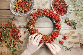 Strawberries ripen first, and they're followed quickly by raspberries, blueberries, currants, and blackberries! A Bounty Of Diy Fall Wreaths