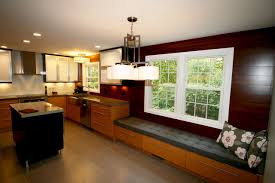 modern kitchen window seat cushions