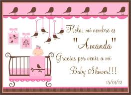 Tarjetas De Agradecimiento De Baby Shower Crea Y Disena Tus Propias