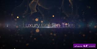 Download the best after effects projects for free our collection include free openers, logo sting, intro and video display template all high quality premium ae files. Gold Free After Effects Templates After Effects Intro Template Shareae