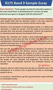 Ielts Sample Essay Topics 2020 Band 9 Writing Task 2 Essay Writing Skills Essay Writing Examples Ielts Writing Academic