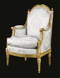 A Louis Xvi Carved Giltwood Bergere Br Circa 1785 Stamped Em Demay Em Lot Armchair Furniture Gilded Furniture Chairs Armchairs