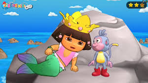 The television show dora la exploradora is a cartoon show for children. Dora Exploradora Save The Mermaid Kingdom Aventureira Zigzag Kids Hd Youtube