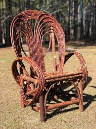 The Palmetto Chair Handmade Carolina Twig Willow Chair Etsy Willow Furniture Eclectic Chairs Chair