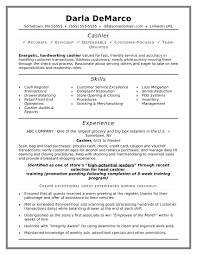 Resume samples with headline, objective statement, description and skills examples. Cashier Resume Sample Monster Com