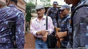 Hatchand bhaonani gurumukh charles sobhraj (born april 6, 1944), better known as charles sobhraj, is a serial killer of indian and vietnamese origin, who preyed on western tourists throughout southeast asia during the 1970s. Nepal Court Convicts Bikini Killer Charles Sobhraj Of Second Murder Bbc News