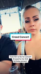 Took my son to his first concert-@Creed @Scott Stapp Awesome show and  perfect ending. Cant belive 22,000 fans showed up. #creed #fans  #firstconcert #momandson #757tiktok