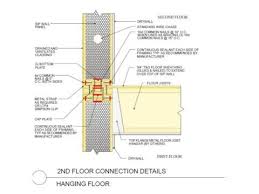 Connection Of The First Floor And Second Floor Wall Panels With A Hanging Floor Structural Insulated Panels Sips Panels Insulated Panels