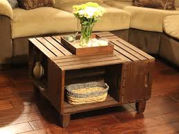 D I Y Crate Coffee Table Diy Crate Coffee Table Wood Crate Coffee Table Crate Coffee Table