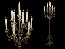 Not available at clybourn place. Floor Standing Candle Holder 3d Model Cgtrader