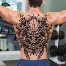 30 tato keren di tangan punggung lengan kaki simple 09 11 2019 gambar tato keren tato keren di tangan punggung lengan kaki dada 3d tato lengan keren pria di dada wanita dan juga di leher tato yang keren untuk wallpaper. Tatto Full Body Full Punggung Shopee Indonesia