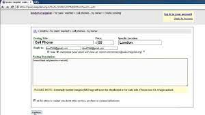 For those kind of tips, please look at craigslist's safety and scam information, and check out the very helpful craigslist forums on your local site.repost to keep your ad on top. How Do I Post Pictures On Craigslist Youtube