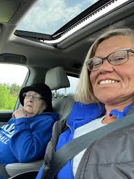 Beautiful ladies ready to watch the Lady Bulldogs win! 🥎🥎🥎🥎