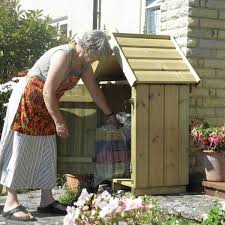The Parcel Delivery Hut Outdoor Parcel Drop Box Outdoor Deck Box