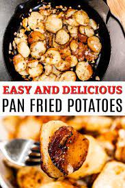 Eating On A Dime Pan Fried Potatoes Recipe Recipe In 2020 Fried Potatoes Pan Fried Potatoes Potato Recipes