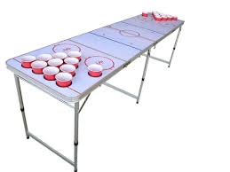 The Pong Squad Hockey Beer Pong Table With Holes Beer Pong Tables Beer Pong Pong