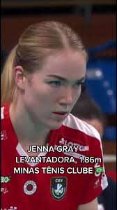 Jenna Gray se junta ao Minas Tênis Clube na Superliga 2023/24