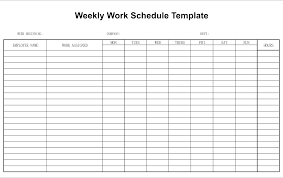 Typically, templates like these come with basic information like employee names, tasks, and work times. 10 Best Free Printable Blank Employee Schedules Printablee Com