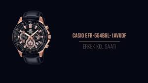 Casio Efr 554bgl 1avudf Kutu Icerigi Ve Kisa Bir Inceleme Youtube