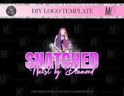 Waist Trainer Logo Design Waist Training Cinched Logo Logo Etsy In 2021 Logo Design Fitness Logo Beauty Logo