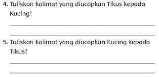 We did not find results for: Tuliskan Kalimat Yang Diucapkan Tikus Kepada Kucing