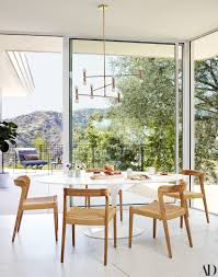 Inside Mandy Moore S Pasadena Home Luxury Dining Room 1950s House Dining Room Inspiration