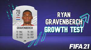 Ryan gravenberch is a dutchman professional football player who best plays at the center attacking midfielder position for the ajax in the eredivisie. Ryan Gravenberch Growth Test Fifa 21 Career Mode Youtube