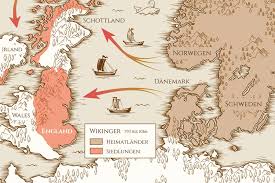 Die obige karte wurde entworfen, um ihnen bei der planung einer reise nach england zu helfen. Die Wikinger In England Von Lindisfarne Durch Grossbritannien