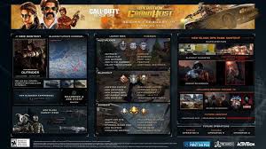This Season S Roadmap From Treyarch Blackops4 In 2020 Roadmap Seasons Activision