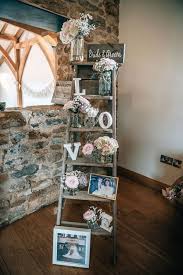 20 Rustic Vintage Ladder Wedding Decoration Ideas Oh The Wedding Day Is Coming 20 rustic vintage ladder wedding