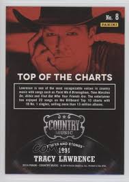 Details About 2014 Panini Country Music Top Of The Charts 8 Tracy Lawrence Card 1s8