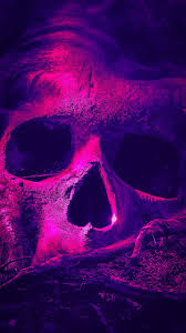 Over 40,000+ cool wallpapers to choose from. Purple Skull Wallpaper Wallpapers For Tech Abstract Wallpaper