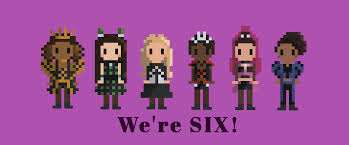 I decided to make some SIX pixel art and thought you might appreciate it :  sixthemusical