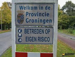 Welkom In Provincie Groningen Groningen Nederland Stad