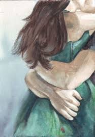 60 Ideas For Drawing Couple Hugging Beautiful Original Watercolor Painting Art Watercolor Paintings
