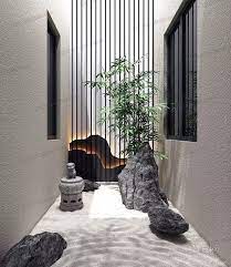 Jack fruit garden residence in vengola the indian architecture firm wallmakers led by vinu daniel has recently completed jack fruit garden residence, a. Pocket Courtyard Zen Interiors Zen Garden Design Japanese Interior Design
