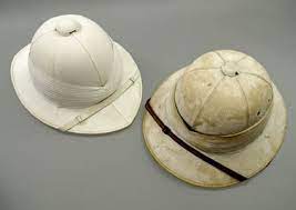 History International Pith Helmets Hat Box Eastern Nigeria Early 20th Century Pith Helmet Hat Box 20th Century