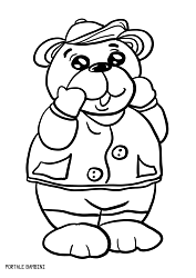 Disegni Di Orsetti E Orsacchiotti Da Stampare E Colorare Portale Bambini Bears Coloring Coloringpages Coloringinspiration Disegni Orsacchiotti